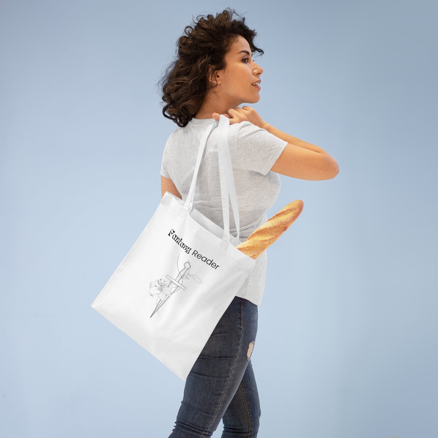 Fantasy Reader Tote Bag