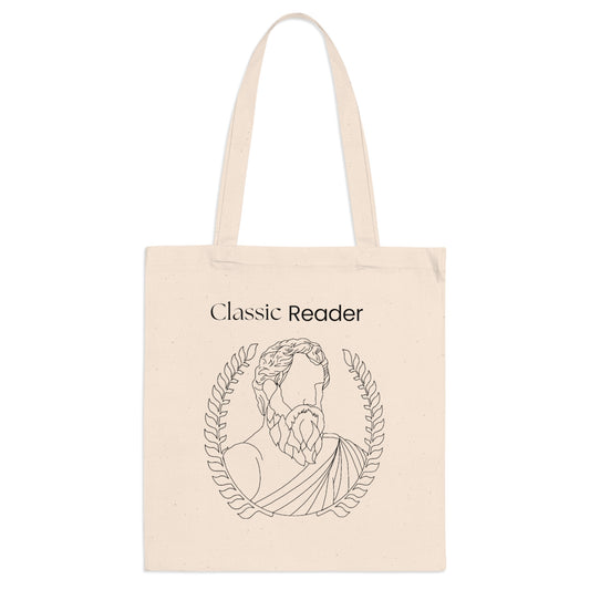 Classic Reader Tote Bag