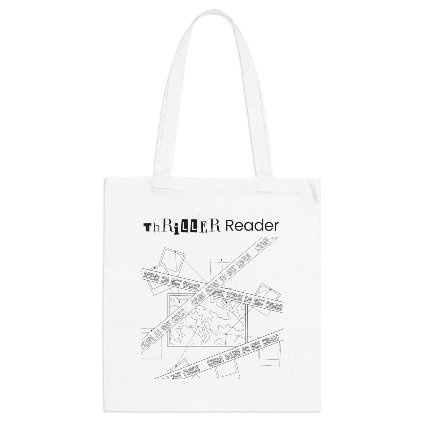 Thriller Reader Tote Bag