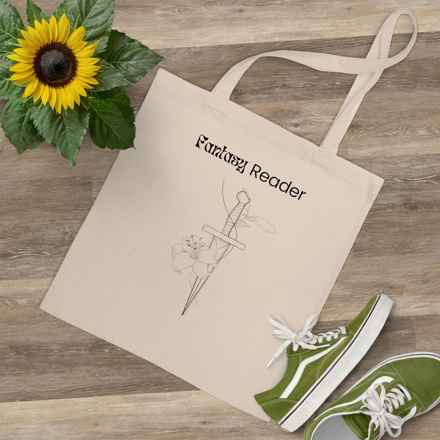 Fantasy Reader Tote Bag