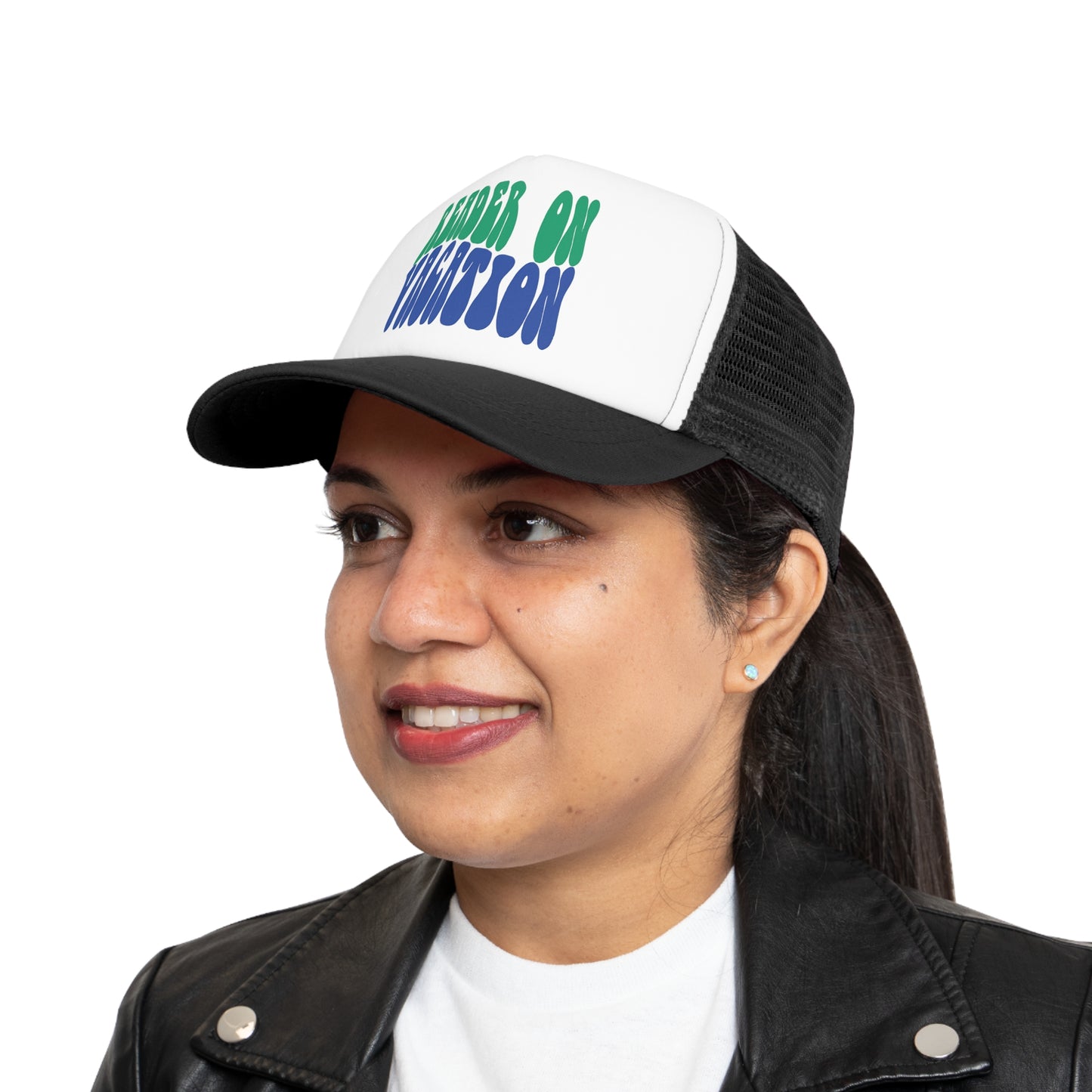 Mesh Cap for Reader on Vacation Blue & Green
