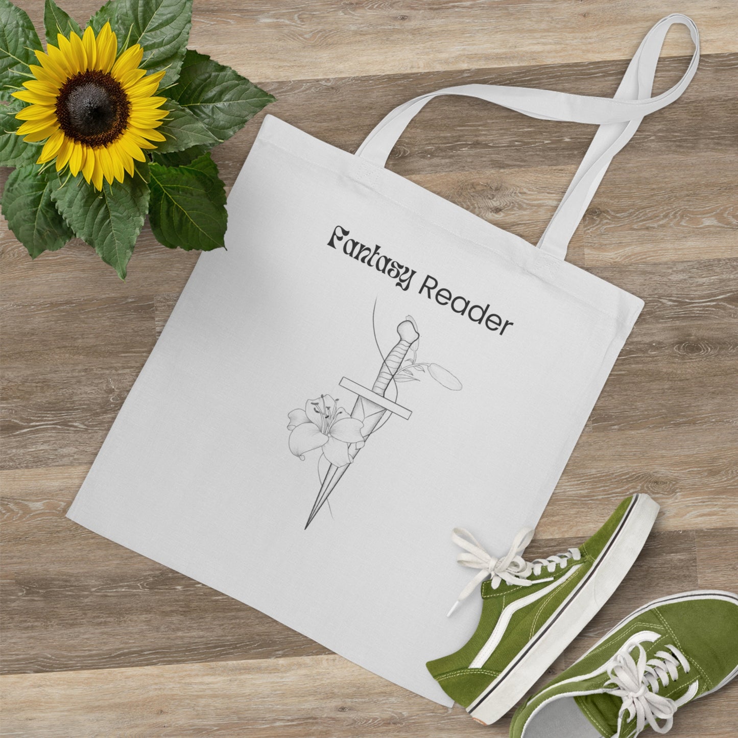 Fantasy Reader Tote Bag